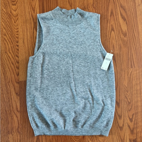 Anthropologie Gray Sweater Vest - Picture 1 of 4